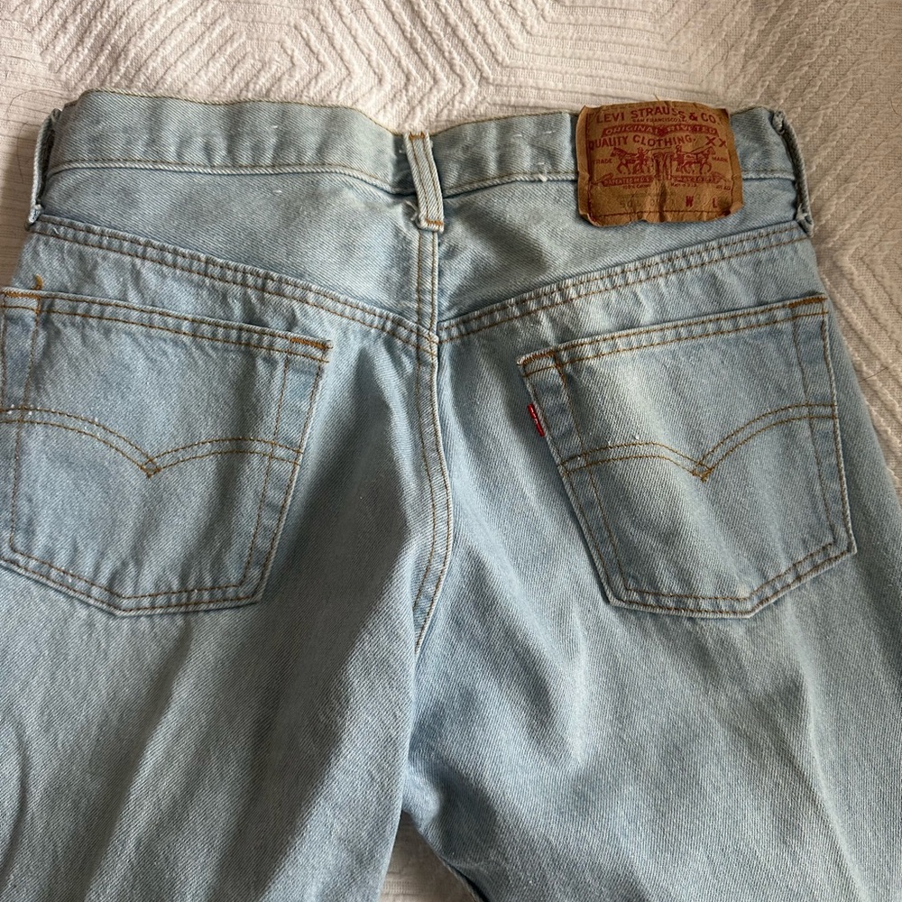 Levi's Light Blue 501 Jeans